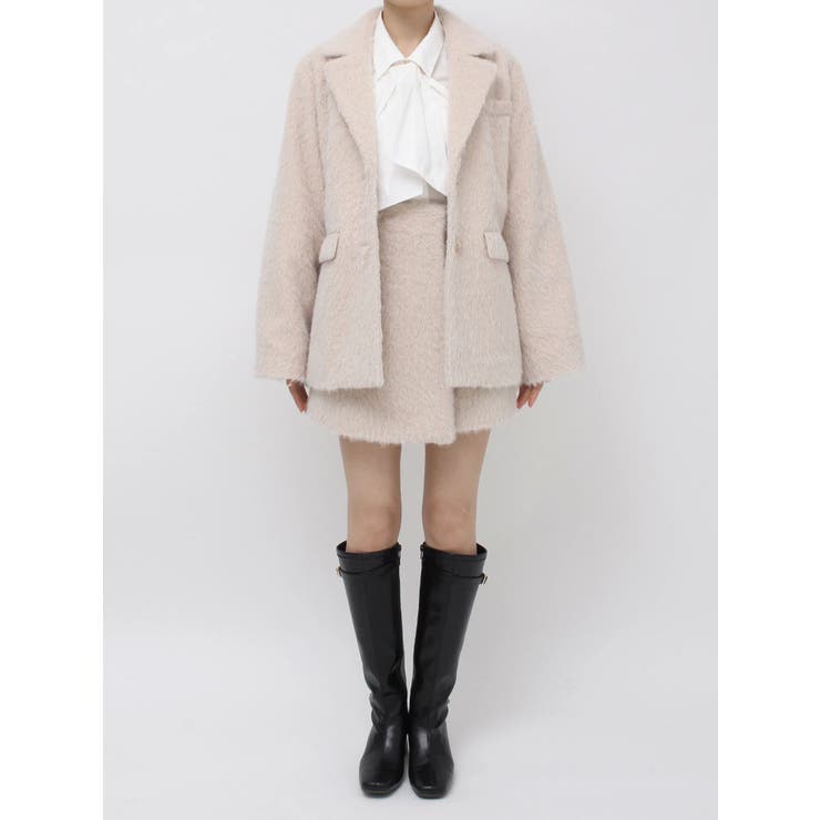 シャギーテーラージャケット | dazzlin | 詳細画像40 