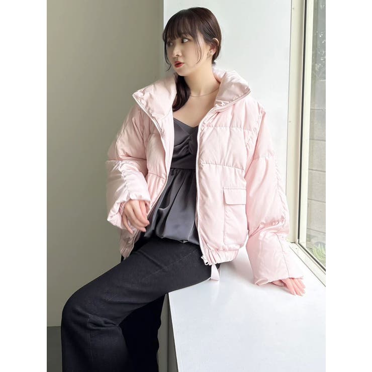 スタンドカラーボリュームダウン | dazzlin | 詳細画像11 