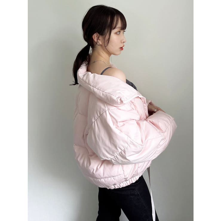 スタンドカラーボリュームダウン | dazzlin | 詳細画像14 