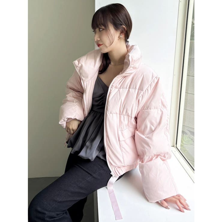 スタンドカラーボリュームダウン | dazzlin | 詳細画像15 