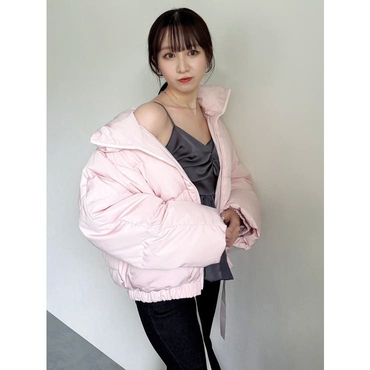 スタンドカラーボリュームダウン | dazzlin | 詳細画像18 