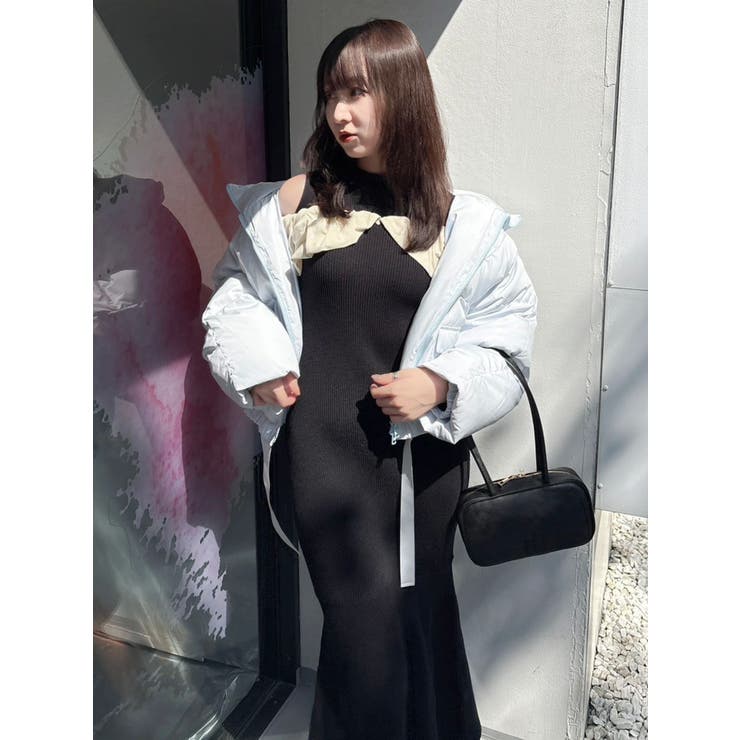 スタンドカラーボリュームダウン | dazzlin | 詳細画像19 