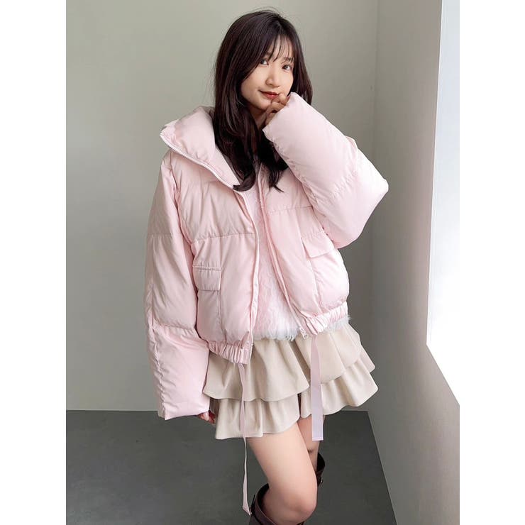 スタンドカラーボリュームダウン | dazzlin | 詳細画像31 