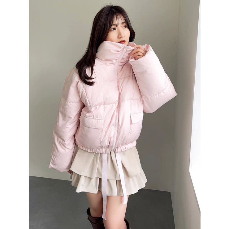 スタンドカラーボリュームダウン | dazzlin | 詳細画像32 