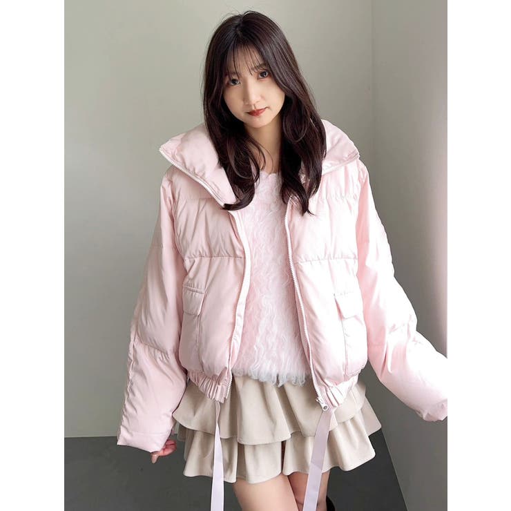 スタンドカラーボリュームダウン | dazzlin | 詳細画像33 