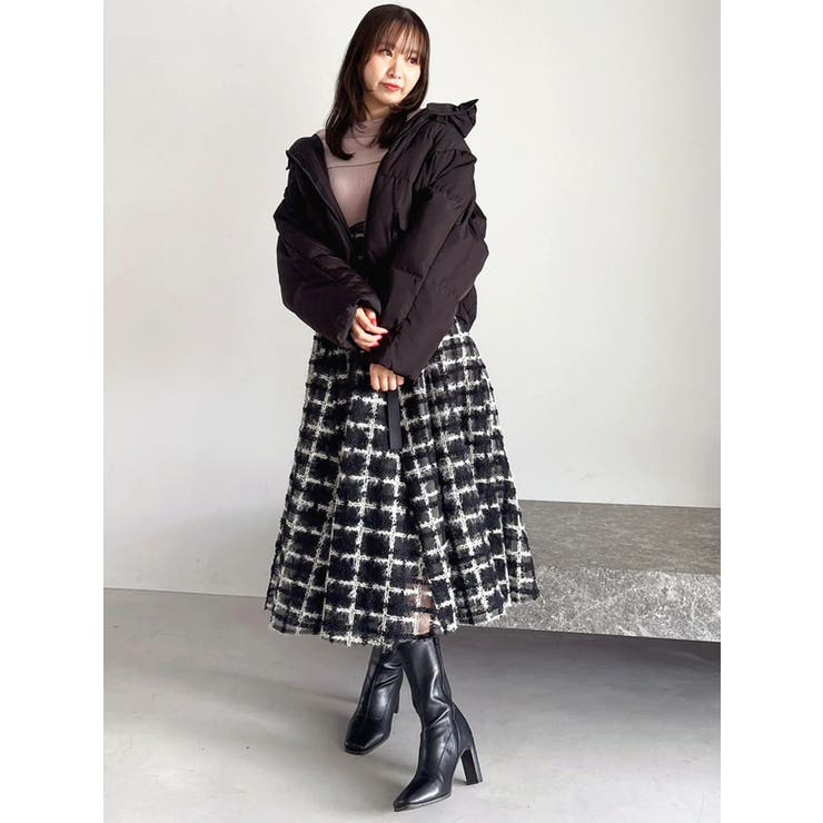 スタンドカラーボリュームダウン | dazzlin | 詳細画像48 