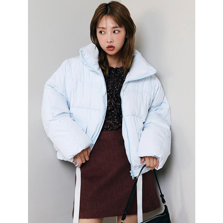 スタンドカラーボリュームダウン | dazzlin | 詳細画像5 