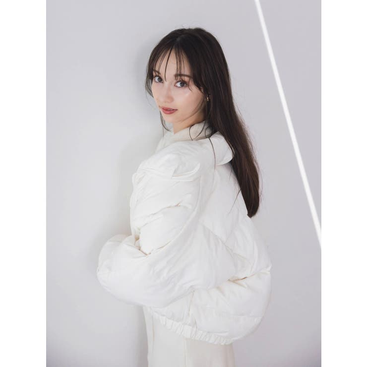 スタンドカラーボリュームダウン | dazzlin | 詳細画像8 