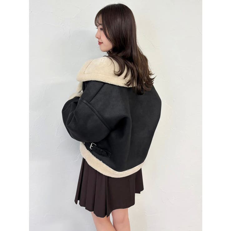 ビッグカラームートンブルゾン | dazzlin | 詳細画像22 