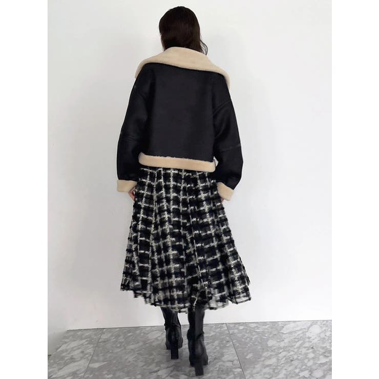 ビッグカラームートンブルゾン | dazzlin | 詳細画像41 