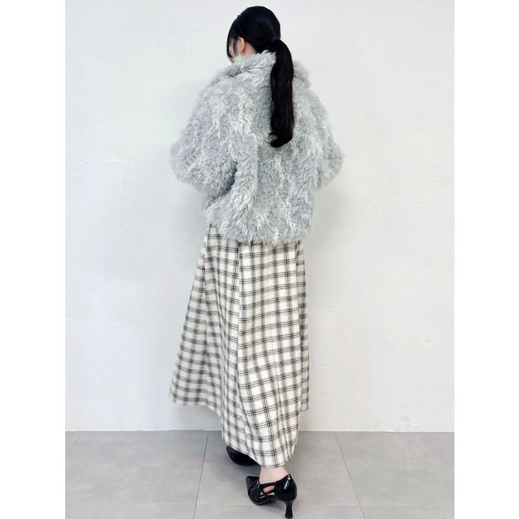 パールチェーンエコファーブルゾン | dazzlin | 詳細画像41 