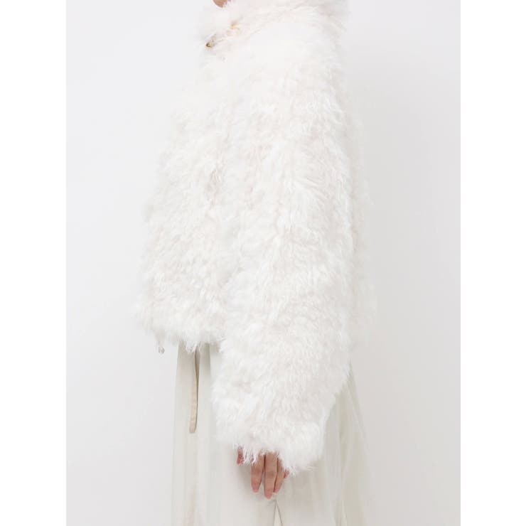 パールチェーンエコファーブルゾン | dazzlin | 詳細画像44 