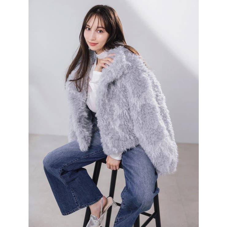 カールエコファーブルゾン | dazzlin | 詳細画像11 