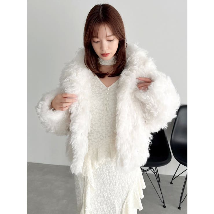 カールエコファーブルゾン | dazzlin | 詳細画像19 