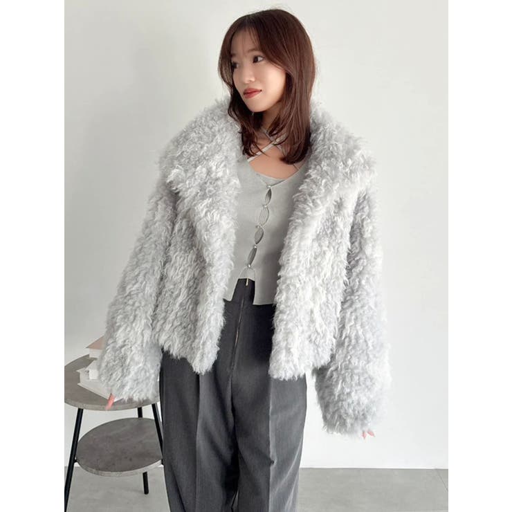 カールエコファーブルゾン | dazzlin | 詳細画像23 