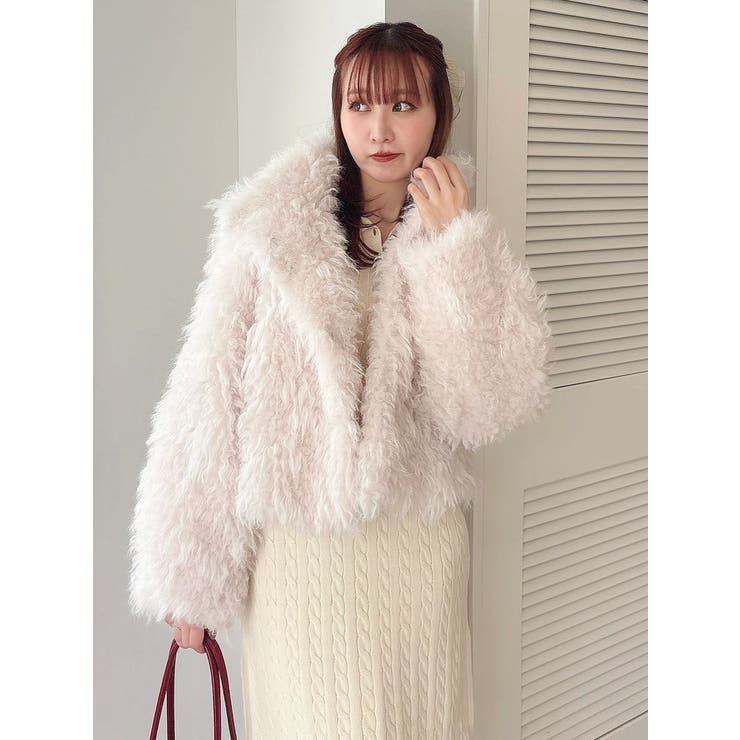 カールエコファーブルゾン | dazzlin | 詳細画像29 