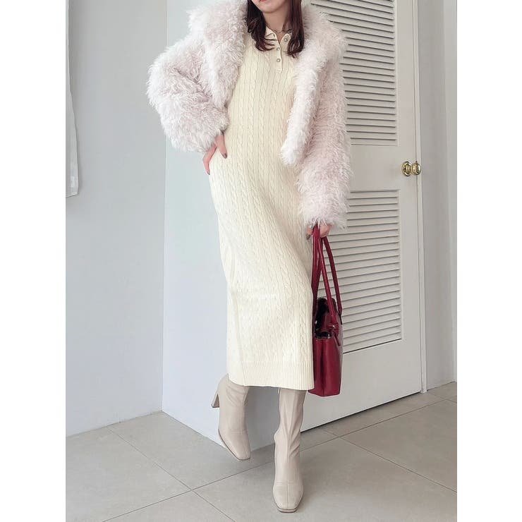 カールエコファーブルゾン | dazzlin | 詳細画像34 