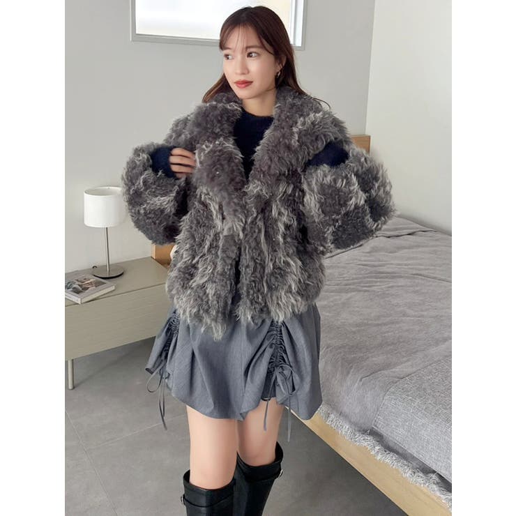 カールエコファーブルゾン | dazzlin | 詳細画像39 