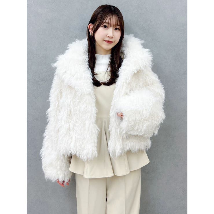 カールエコファーブルゾン | dazzlin | 詳細画像50 