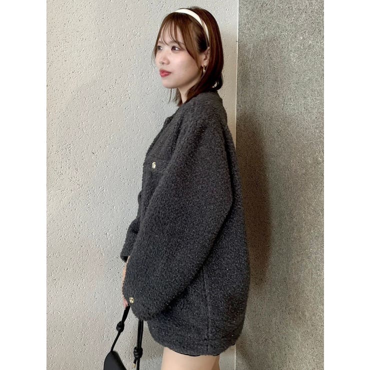 【20周年記念復刻！】ボアフレンチブルゾン | dazzlin | 詳細画像28 