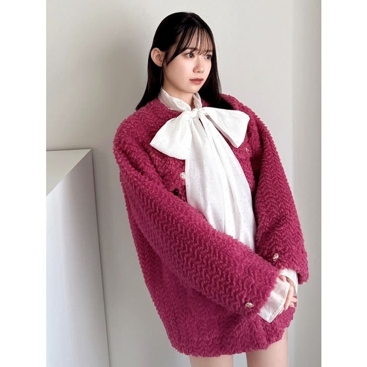 【20周年記念復刻！】ボアフレンチブルゾン | dazzlin | 詳細画像32 