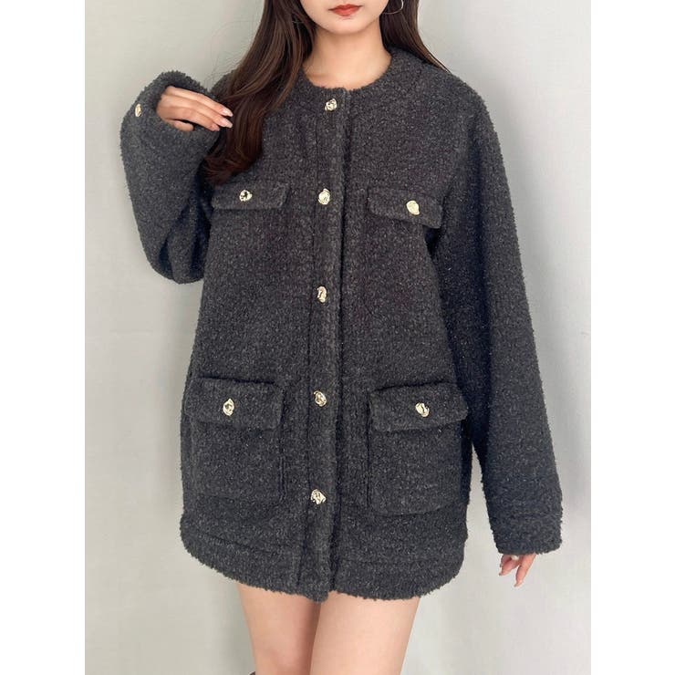 【20周年記念復刻！】ボアフレンチブルゾン | dazzlin | 詳細画像43 