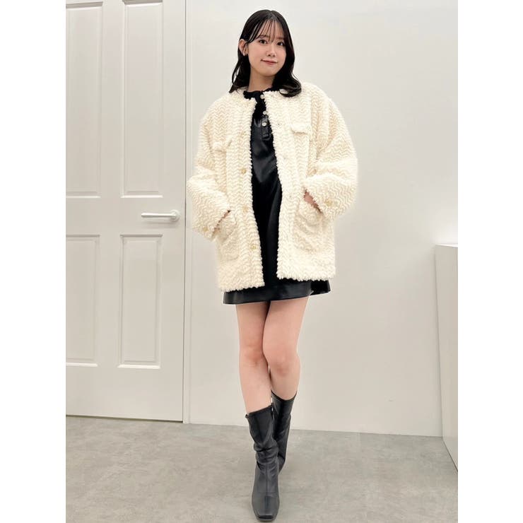 20周年記念復刻！】ボアフレンチブルゾン[品番：MKSW0067159]｜dazzlin