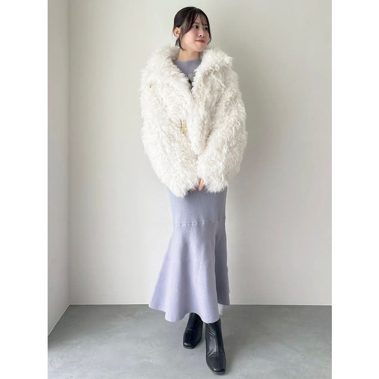 ドッキングバルーンネックニットワンピース | dazzlin | 詳細画像21 