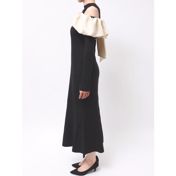 ドッキングバルーンネックニットワンピース | dazzlin | 詳細画像29 