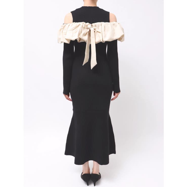 ドッキングバルーンネックニットワンピース | dazzlin | 詳細画像30 