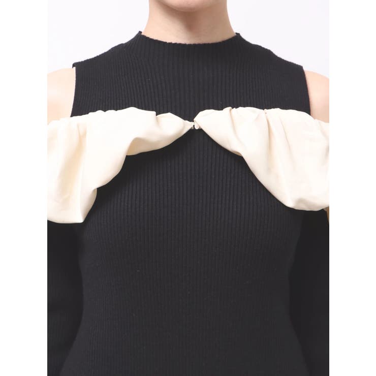 ドッキングバルーンネックニットワンピース | dazzlin | 詳細画像31 