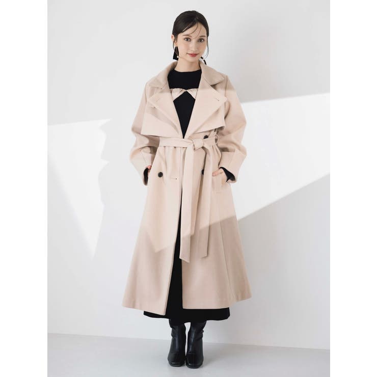 ドッキングバルーンネックニットワンピース | dazzlin | 詳細画像9 