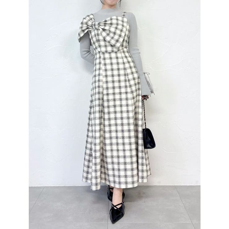 【追加生産分】ビッグリボンレイヤードワンピース | dazzlin | 詳細画像11 