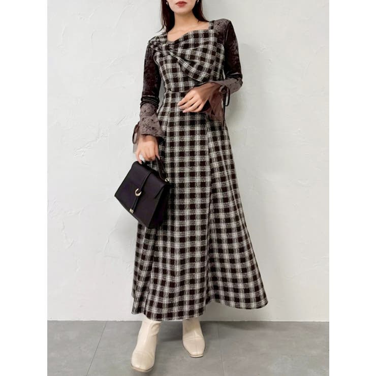 【追加生産分】ビッグリボンレイヤードワンピース | dazzlin | 詳細画像18 