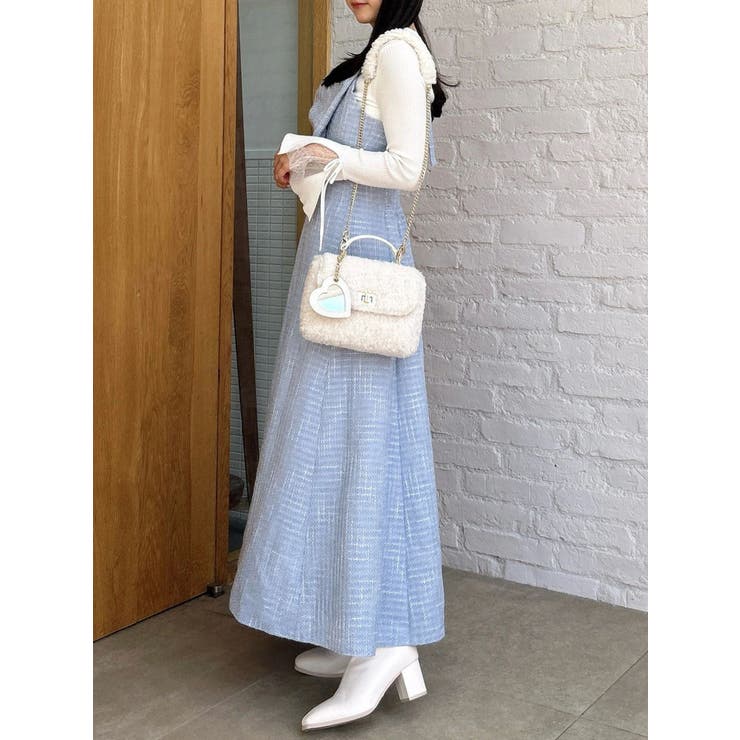 【追加生産分】ビッグリボンレイヤードワンピース | dazzlin | 詳細画像23 