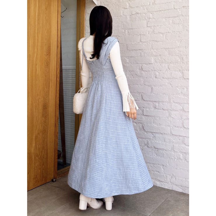 【追加生産分】ビッグリボンレイヤードワンピース | dazzlin | 詳細画像24 