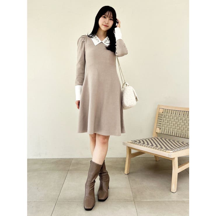 【20周年記念復刻！】オーナメントカラーニットワンピース | dazzlin | 詳細画像25 