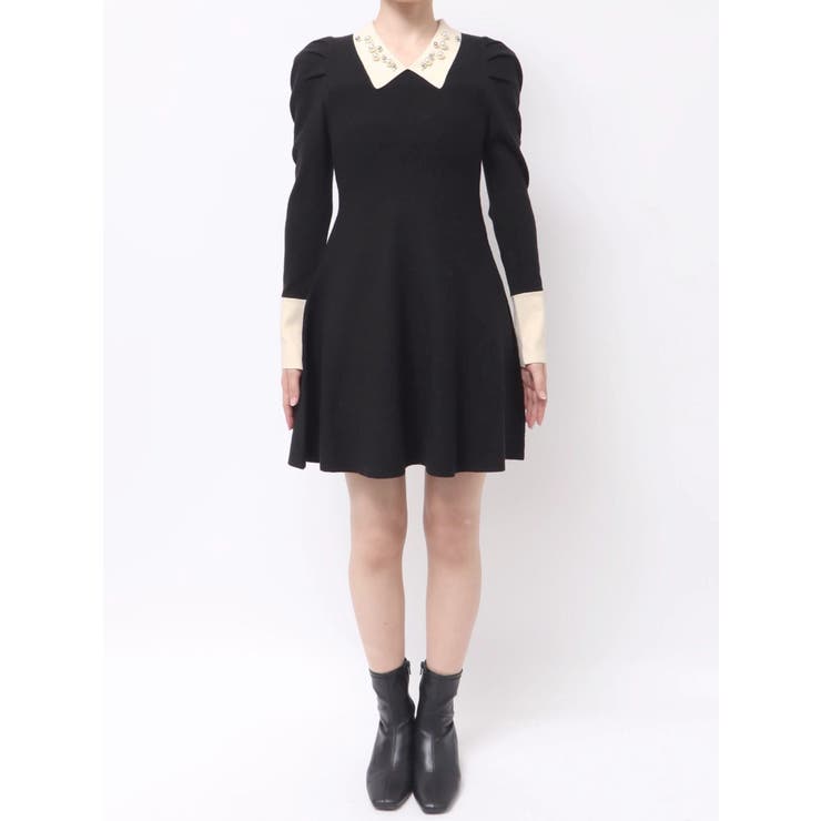 【20周年記念復刻！】オーナメントカラーニットワンピース | dazzlin | 詳細画像42 