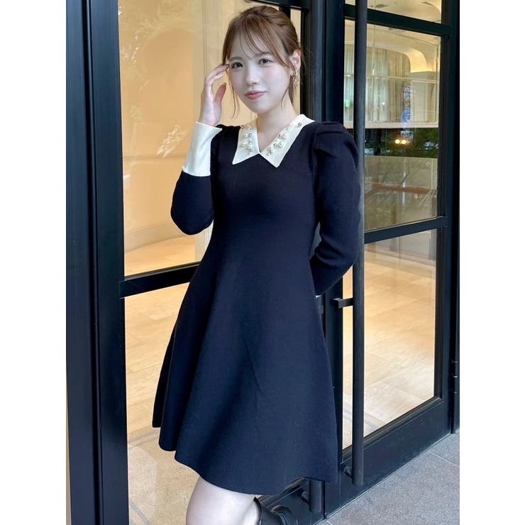 【20周年記念復刻！】オーナメントカラーニットワンピース | dazzlin | 詳細画像8 