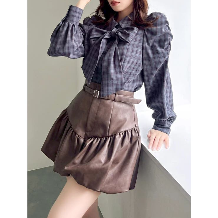 ブラウン | バルーンドッキングショートパンツ | dazzlin