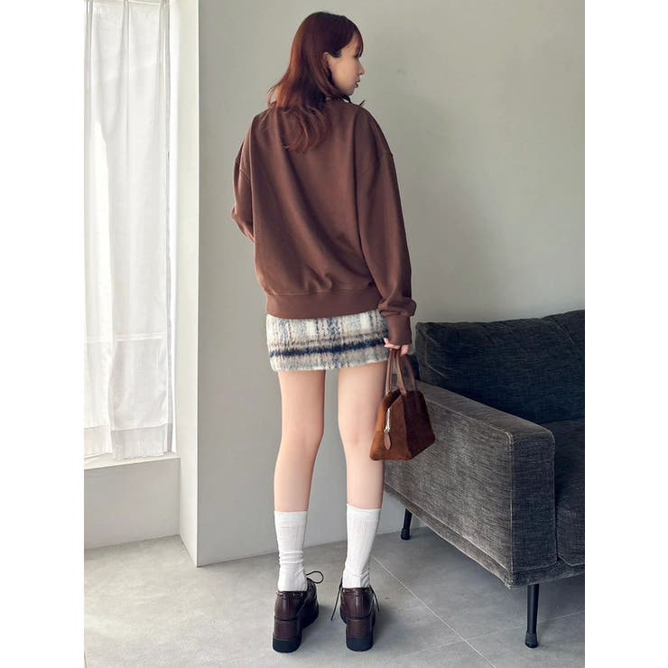 【セットアップ対応】ヘアリーミニスカート | dazzlin | 詳細画像28 