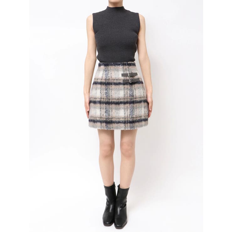 【セットアップ対応】ヘアリーミニスカート | dazzlin | 詳細画像37 