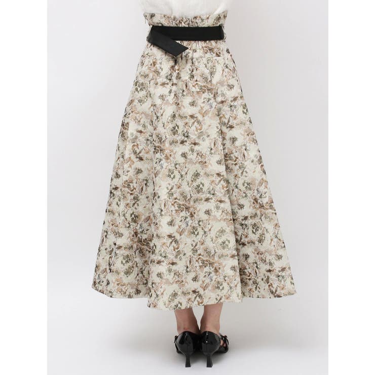 【WEB限定カラーあり】サイドタックベルトフレアスカート | dazzlin | 詳細画像39 