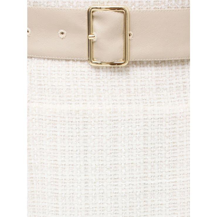 【WEB限定カラーあり】サイドタックベルトフレアスカート | dazzlin | 詳細画像44 