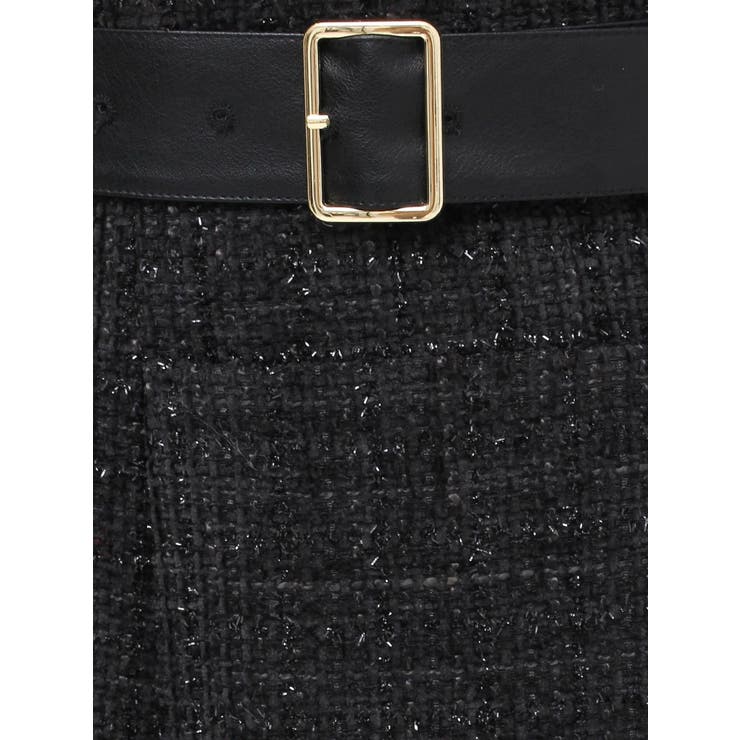 【WEB限定カラーあり】サイドタックベルトフレアスカート | dazzlin | 詳細画像45 