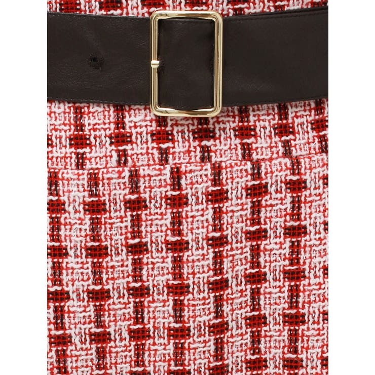 【WEB限定カラーあり】サイドタックベルトフレアスカート | dazzlin | 詳細画像46 