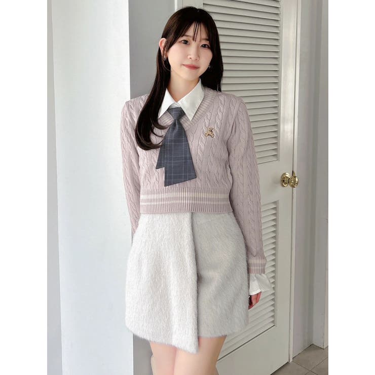 シャギースコート | dazzlin | 詳細画像12 