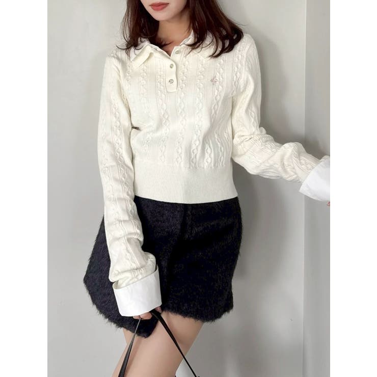 シャギースコート | dazzlin | 詳細画像18 