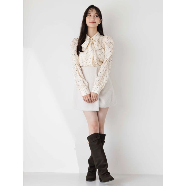 シャギースコート | dazzlin | 詳細画像3 