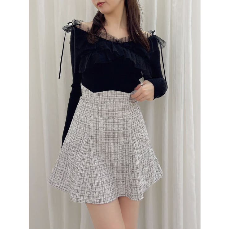 スイッチングコルセットミニスカート | dazzlin | 詳細画像20 